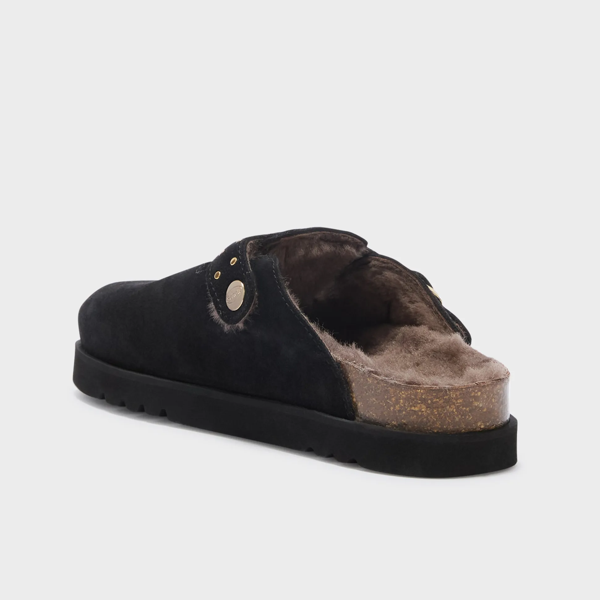 Mules benny fur