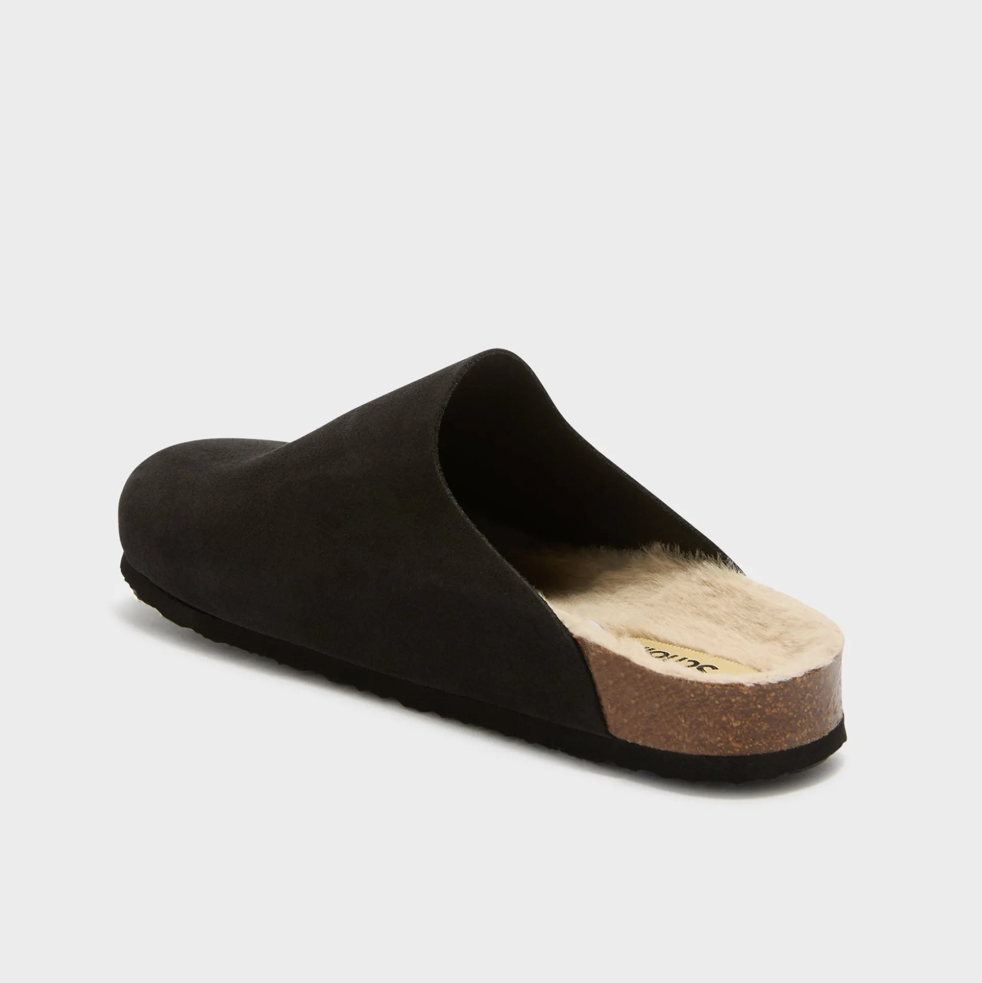 Mules louise fur