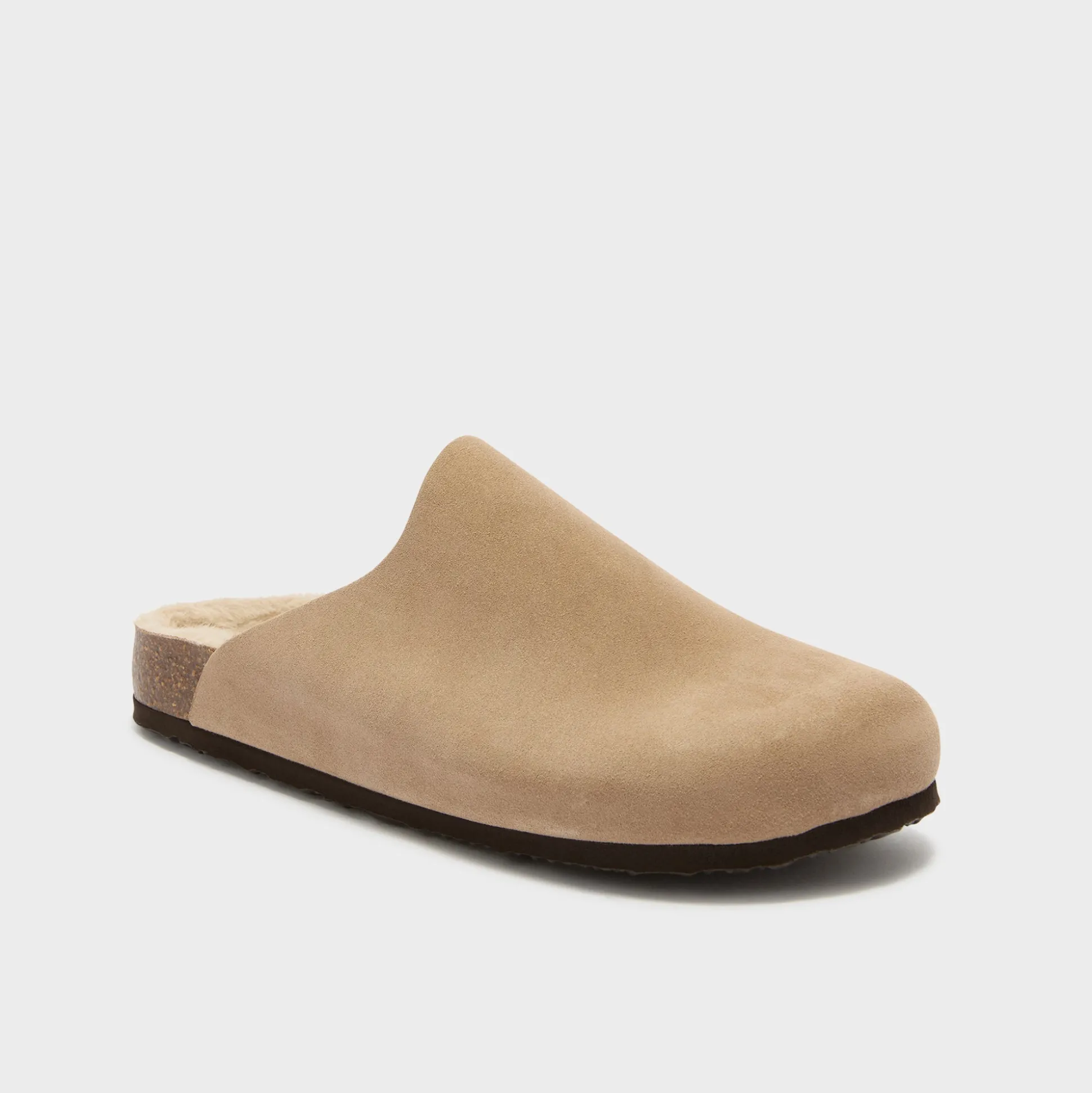 Mules louise fur