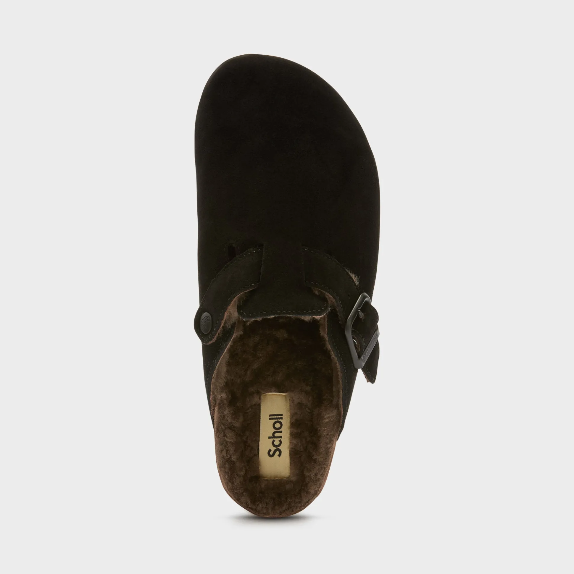 Mules olivier fur