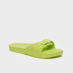Mules pescura flat aqua