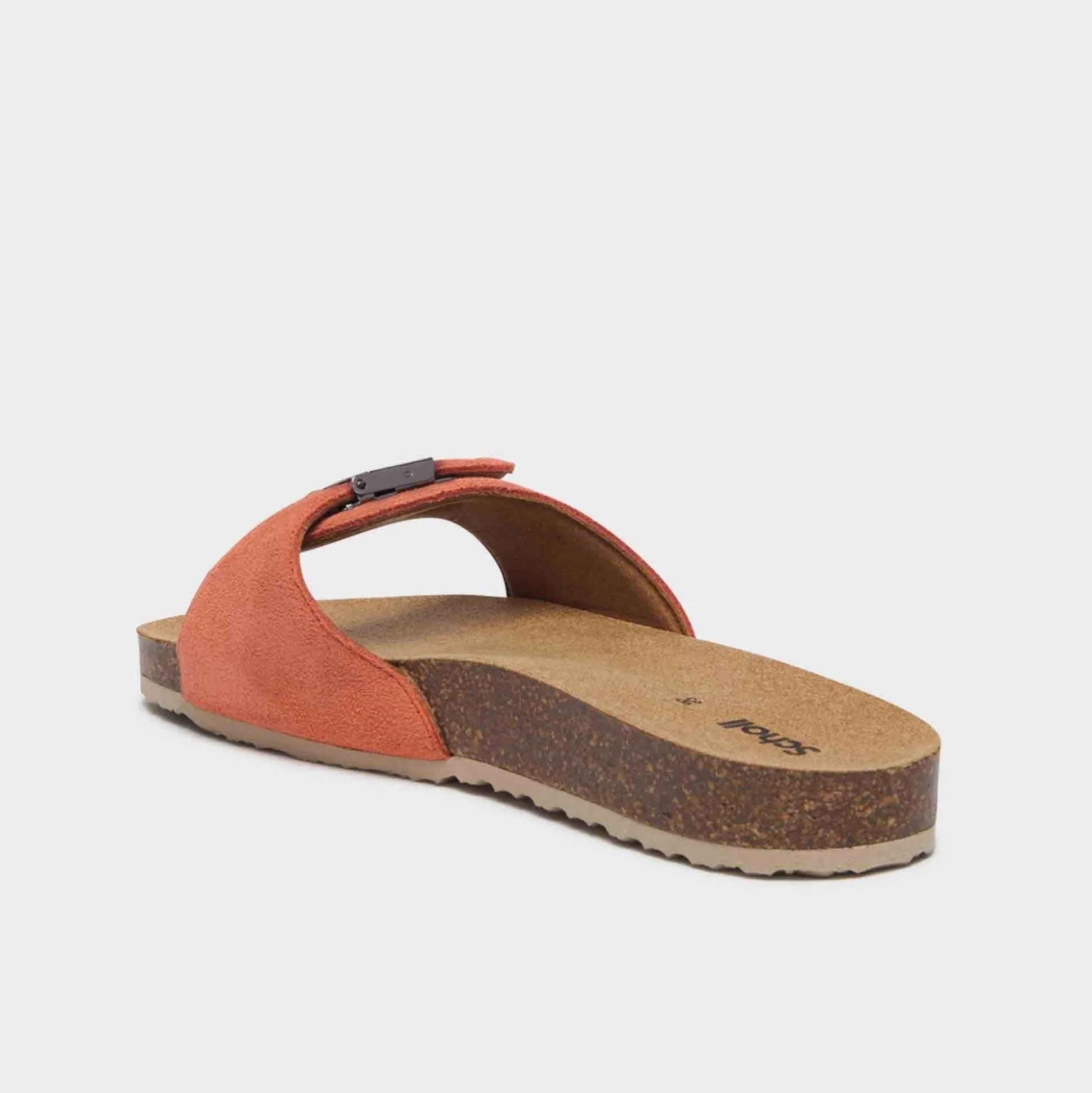Mules pescura flat cork