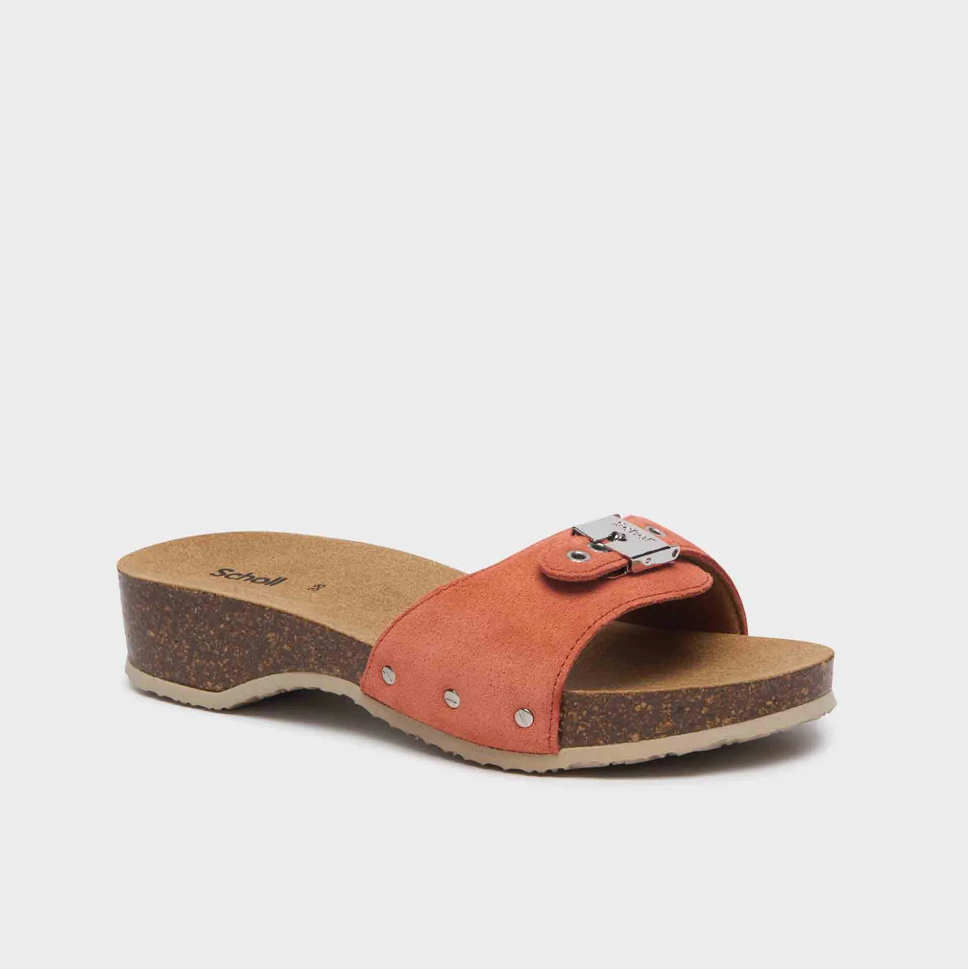 Mules pescura heel cork